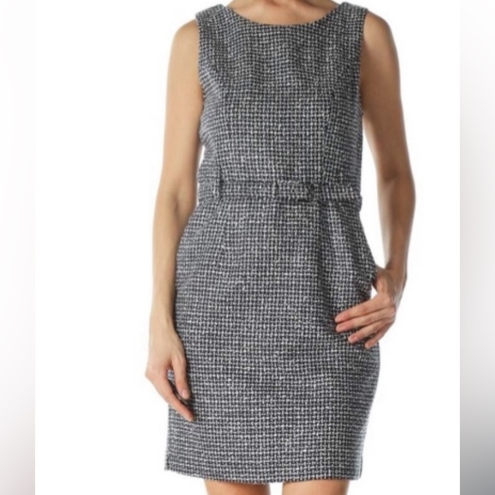 NWT Tweed Dress Size 0 Banana Republic Sleeveless Layering Piece Women’s Classic